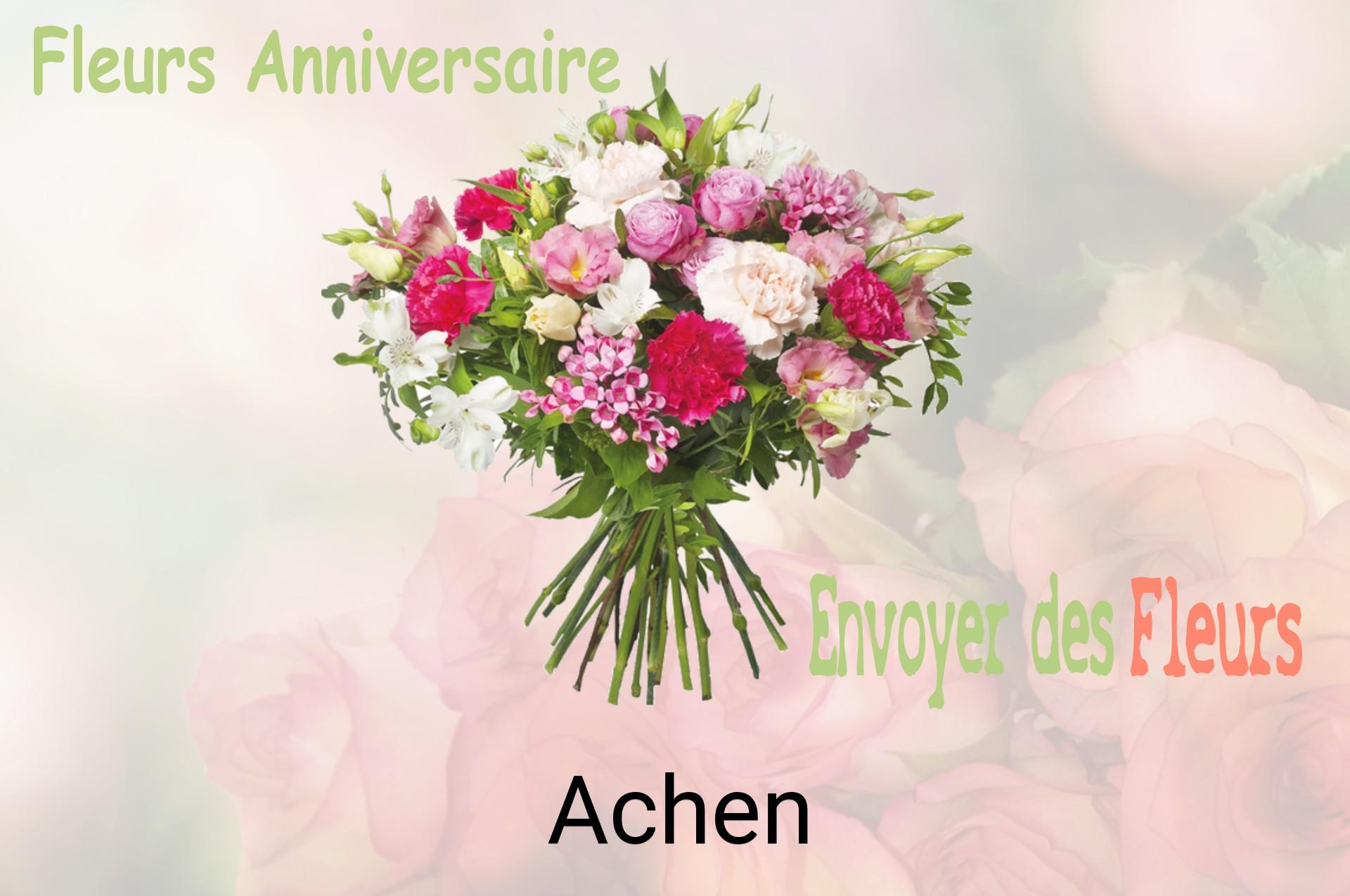 Bouquet de fleurs d’anniversaire livré à Achen